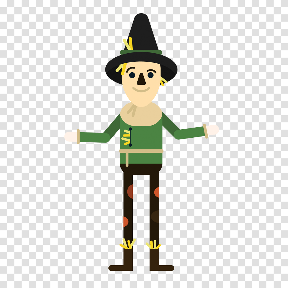 Scarecrow On Behance, Apparel, Elf, Hat Transparent Png