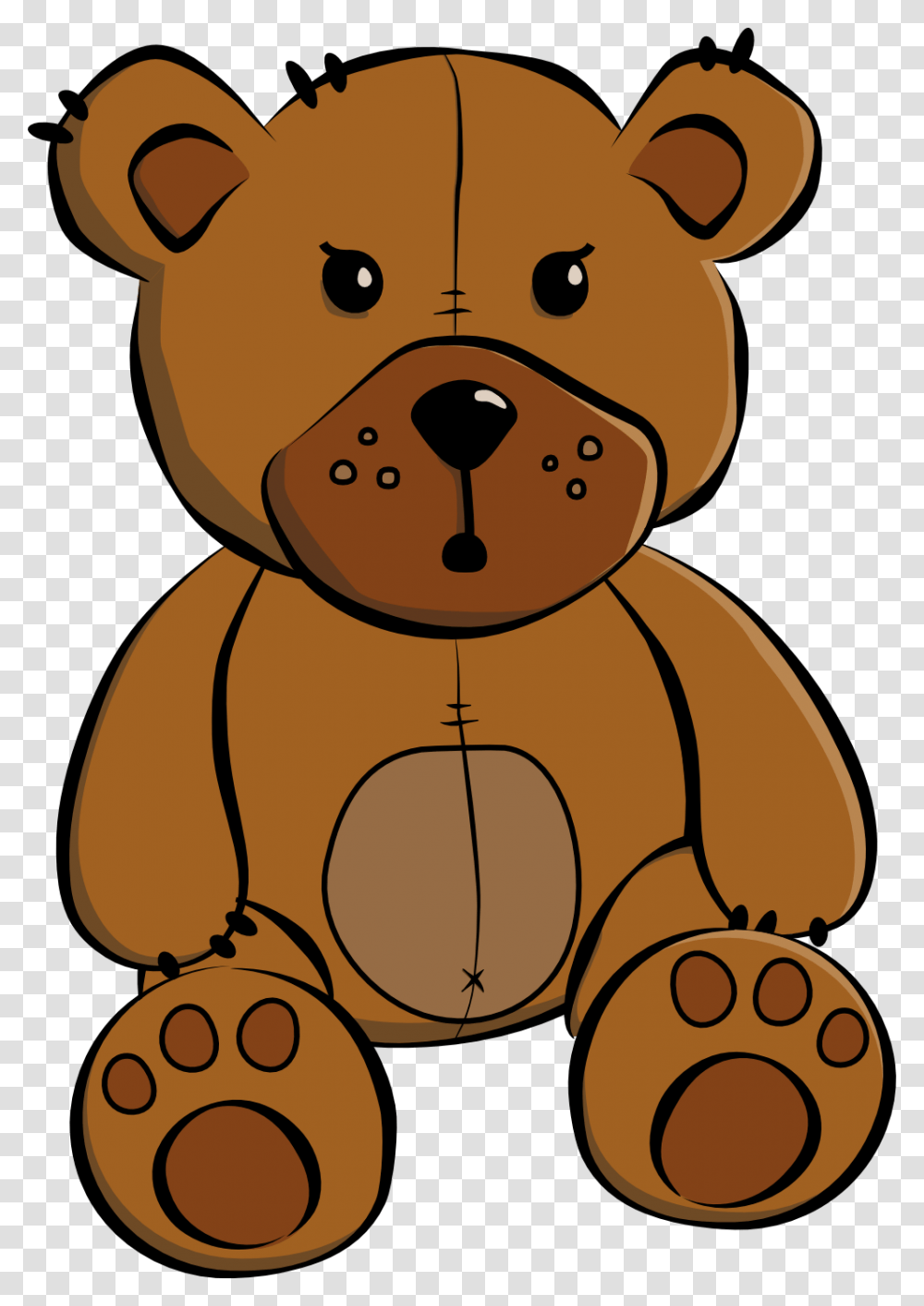 Scared Bear Cliparts, Toy, Snowman, Winter, Outdoors Transparent Png