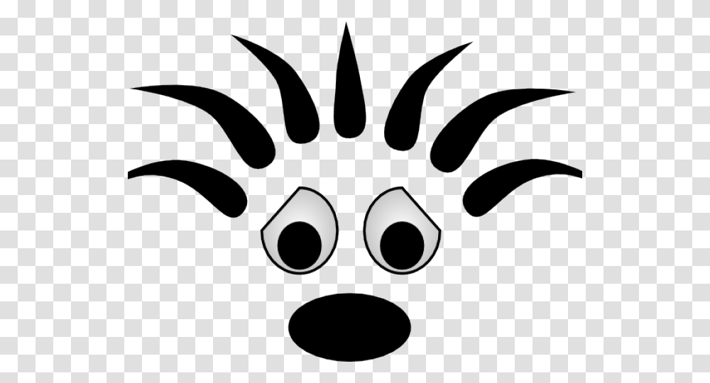 Scared Cartoon Eyes, Pillow, Handwriting Transparent Png