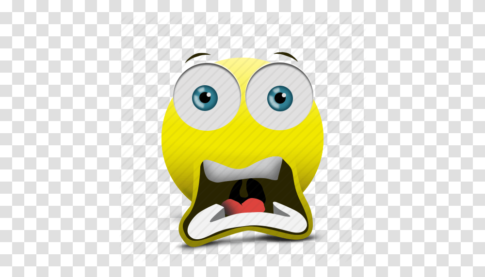 Scared Emoji Image, Toy, Mouth, Lip, Pac Man Transparent Png