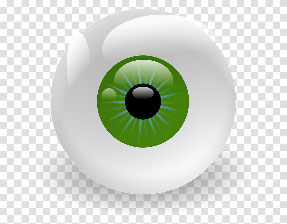 Scared Eyes Clipart Eye Clip Art, Green, Sphere, Plant, Photography Transparent Png