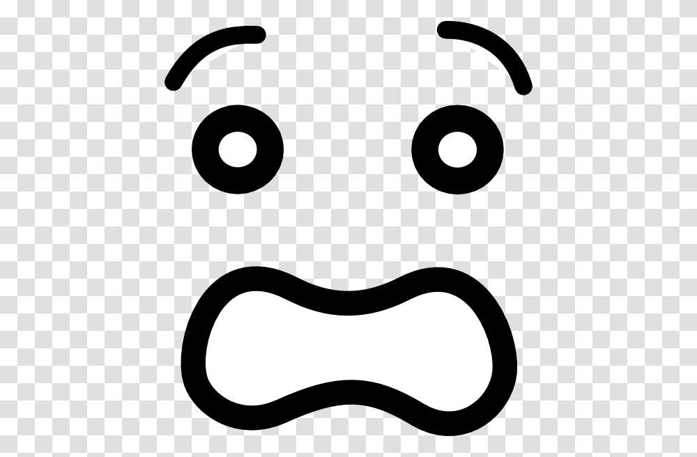 Scared Face Cliparts, Stencil, Mustache, Moon, Outer Space Transparent Png