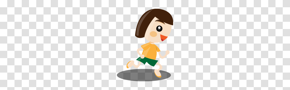 Scared Girl Running Clipart, Elf, Doll, Toy Transparent Png