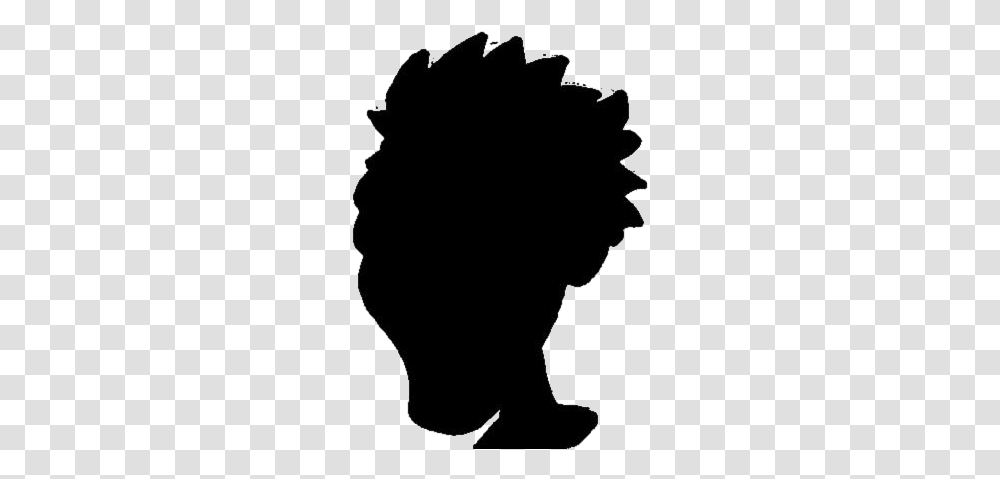 Scared Person Images Illustration, Hair, Silhouette, Back Transparent Png