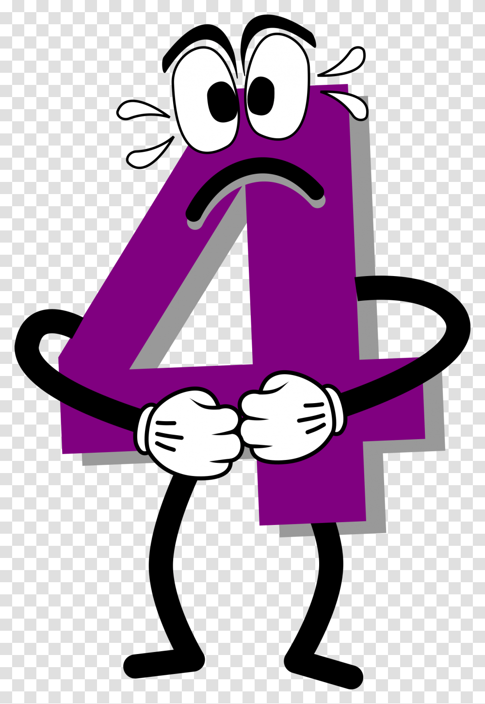 Scared Purple Icons, Hand, Alphabet Transparent Png