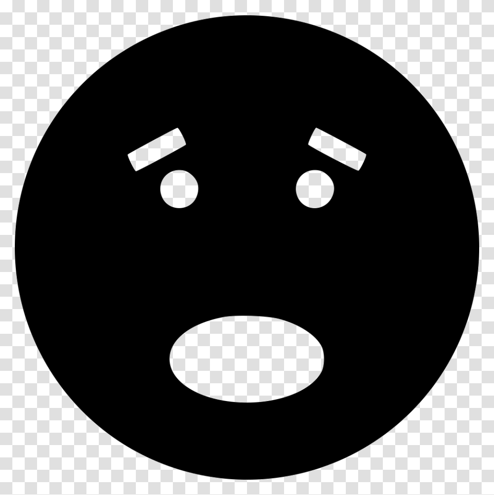 Scared Smiley Face Icon, Bowling Ball, Sport, Sports, Disk Transparent Png
