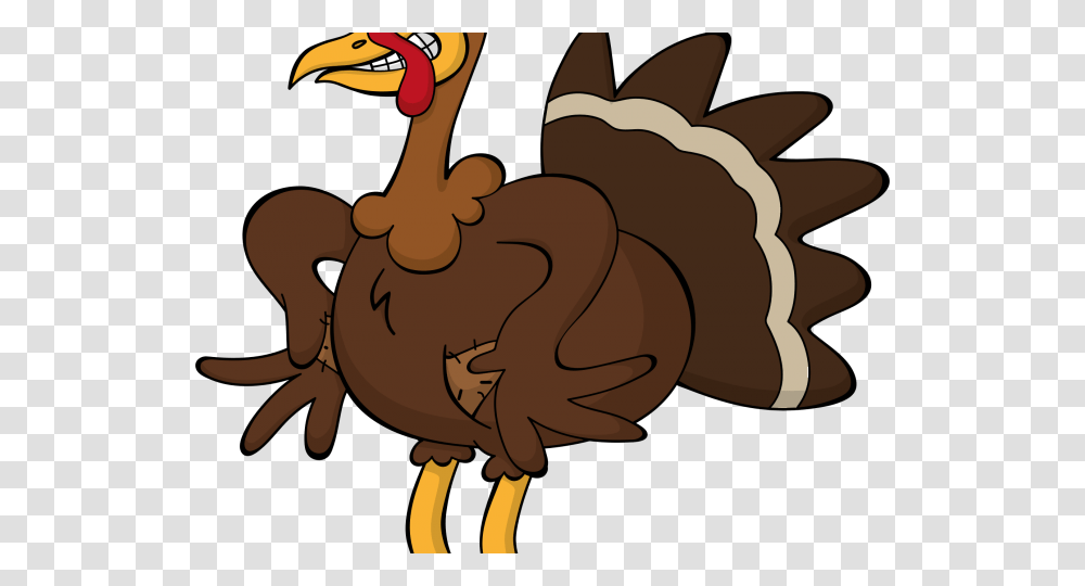 Scared Turkey Clipart Turkey Clipart Background, Bird, Animal, Beak, Dodo Transparent Png
