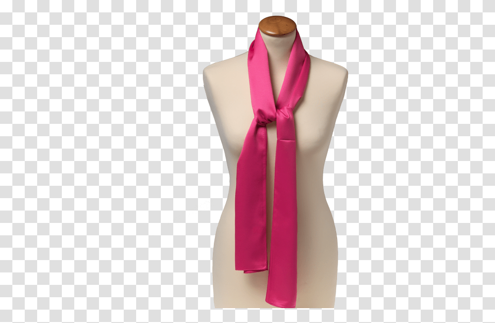 Scarf Bright Pink Scarf, Apparel, Tie, Accessories Transparent Png