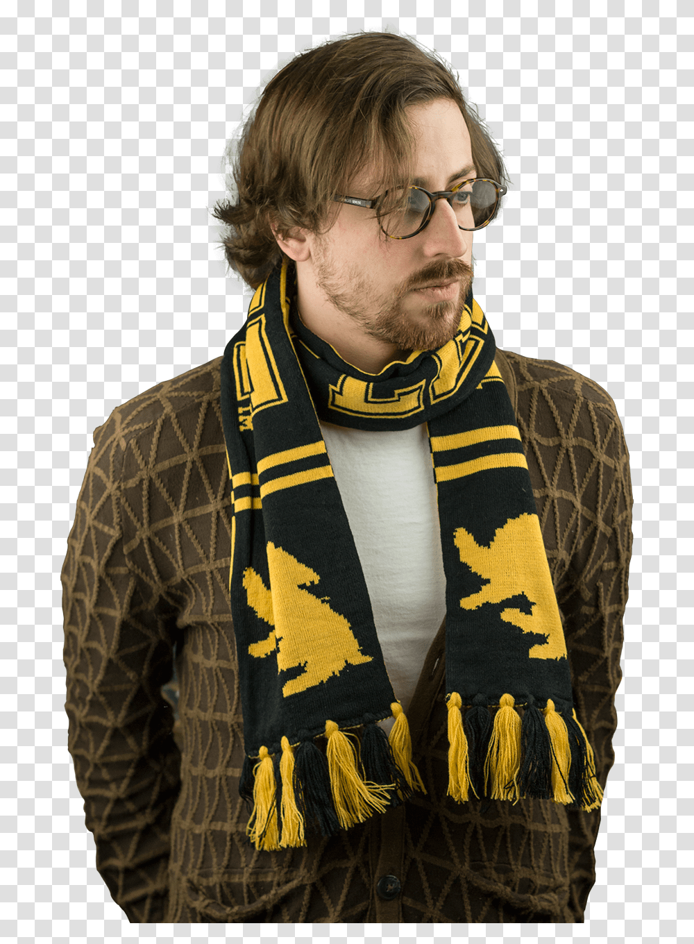 Scarf, Apparel, Person, Human Transparent Png