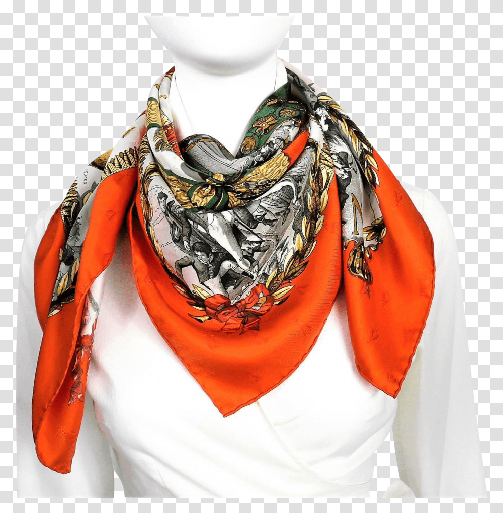 Scarf, Apparel, Person, Human Transparent Png