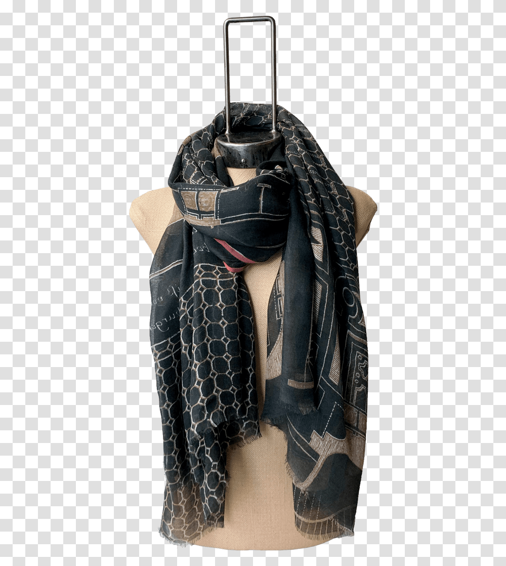 Scarf, Costume, Person, Hat Transparent Png