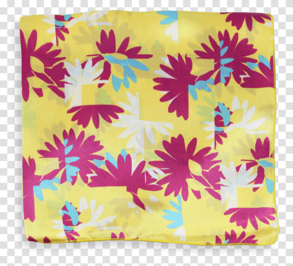 Scarf Silk Satin Flower C Yellow Decorative, Rug, Paper, Accessories, Accessory Transparent Png