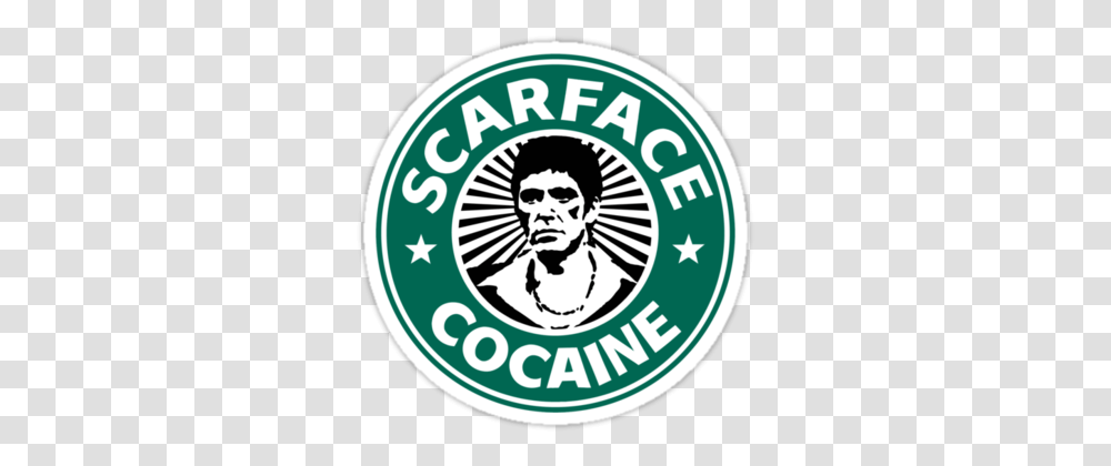 Scarface Cocaine Stickers, Logo, Trademark, Label Transparent Png