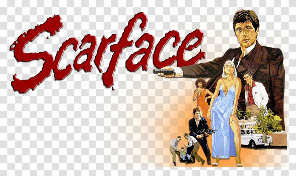 Scarface Movie Art Hd, Person, Leisure Activities, Adventure, Poster Transparent Png
