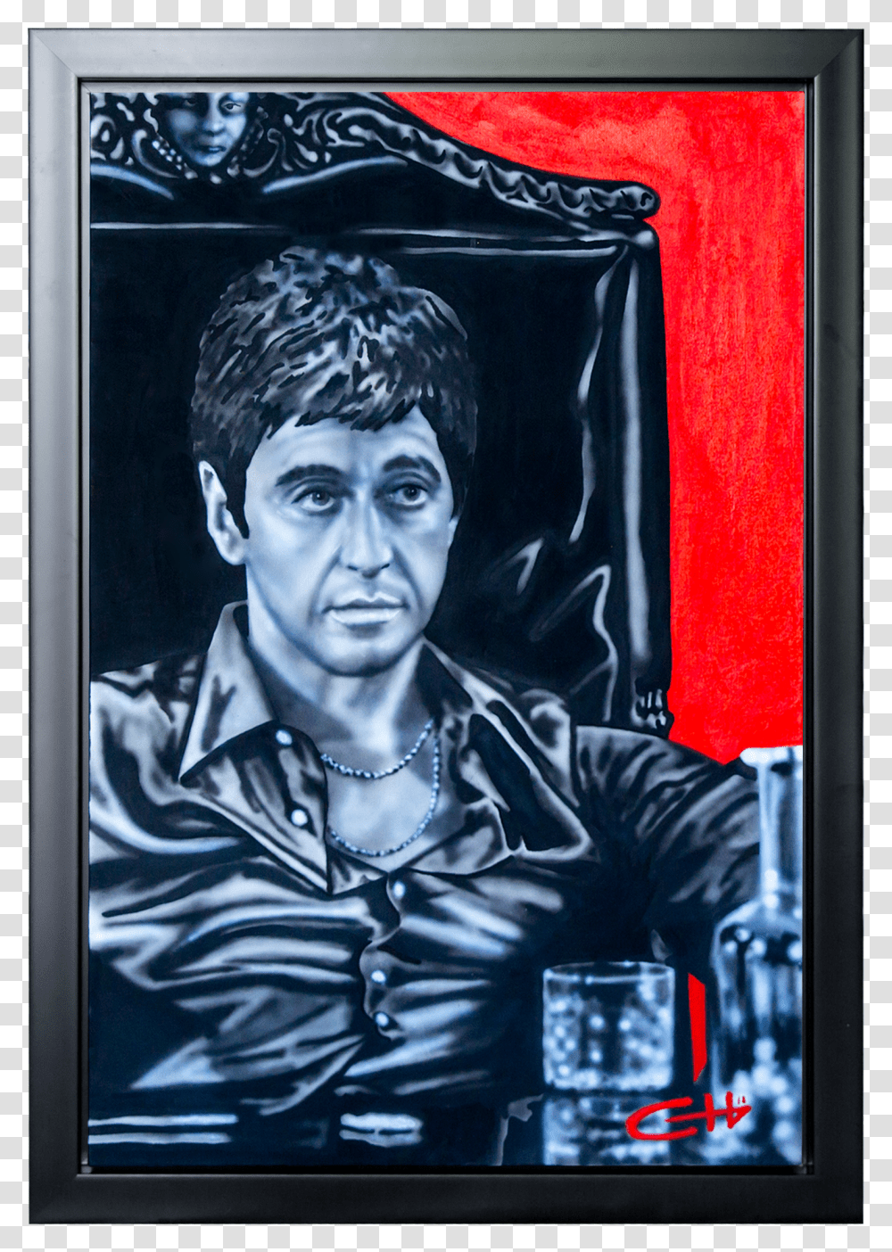 Scarface Self Portrait Transparent Png