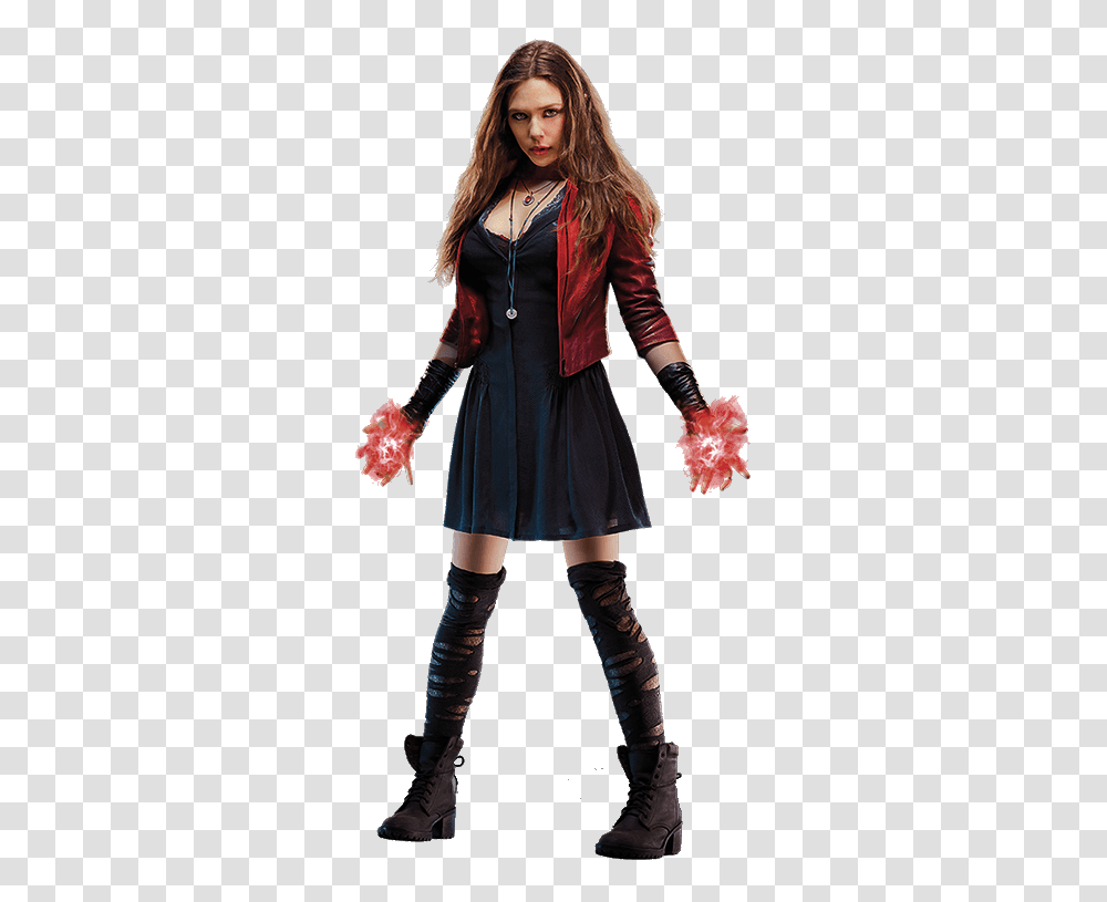 Scarlet Witch, Apparel, Coat, Person Transparent Png