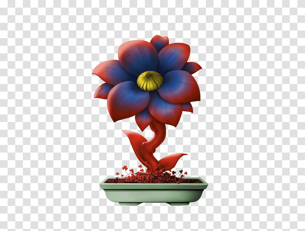 Scarlet Witch Crypto Flowers, Plant, Dahlia Transparent Png