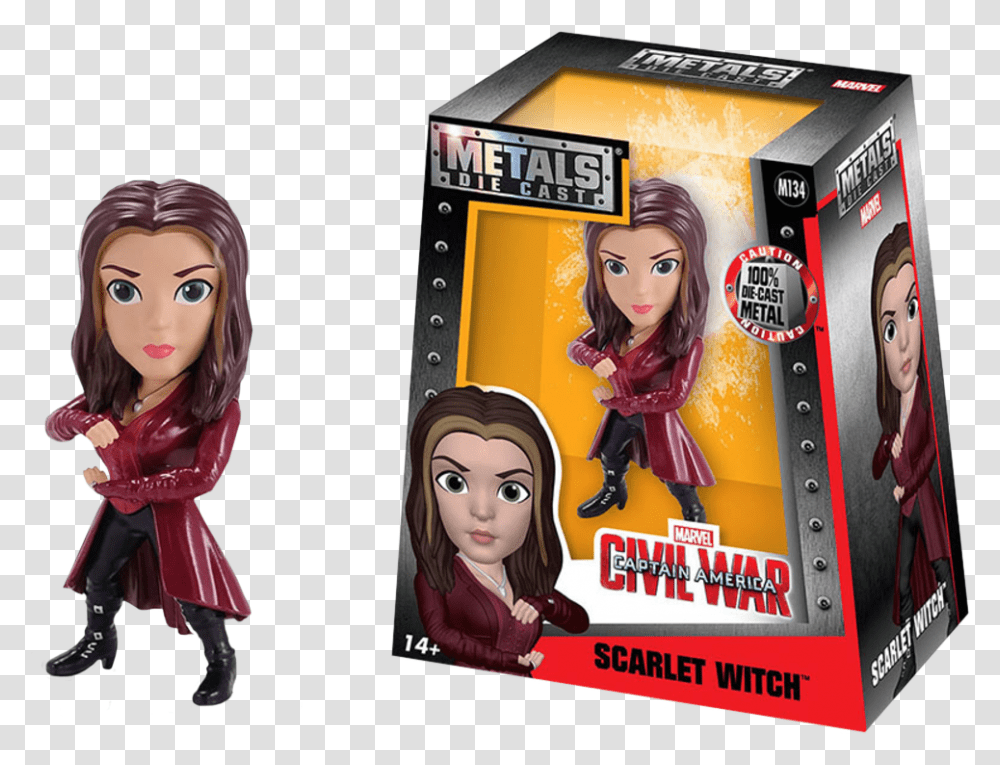 Scarlet Witch Diecast, Doll, Toy, Advertisement, Poster Transparent Png