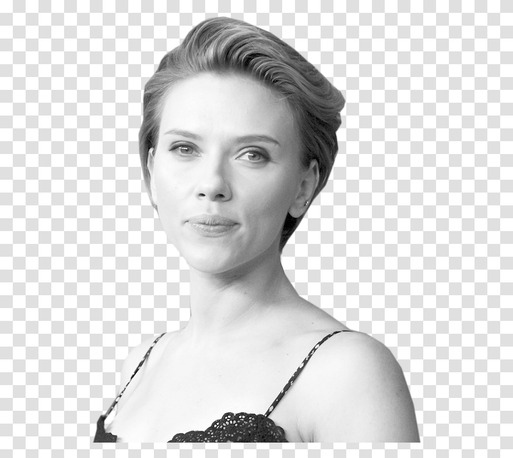 Scarlett Johansson A Scarlett Johansson New Movie Portrait Photography, Head, Face, Person, Female Transparent Png