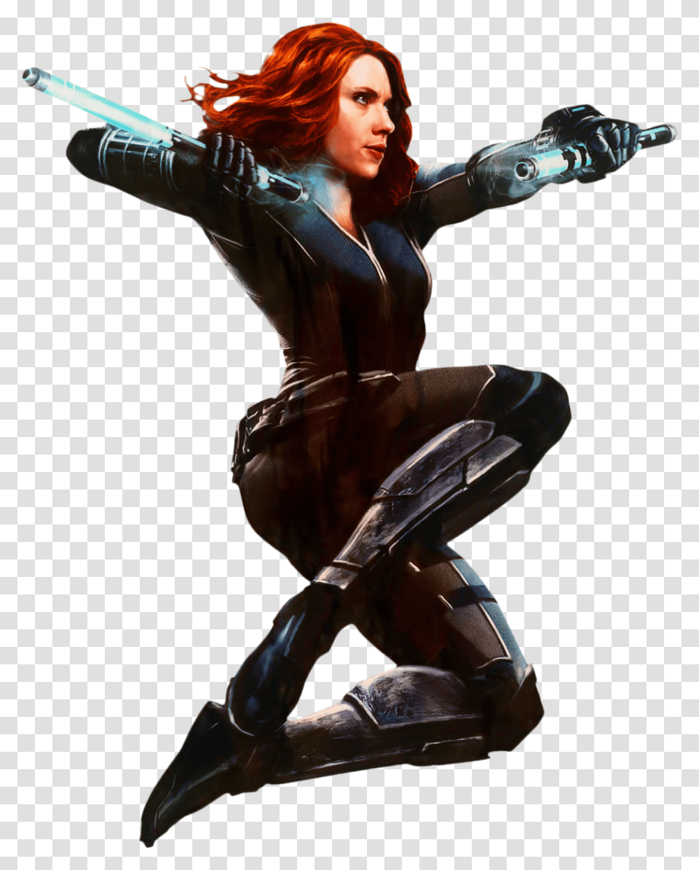 Scarlett Johansson Black Widow Clint Barton Captain Black Widow, Dance Pose, Leisure Activities, Person, Female Transparent Png