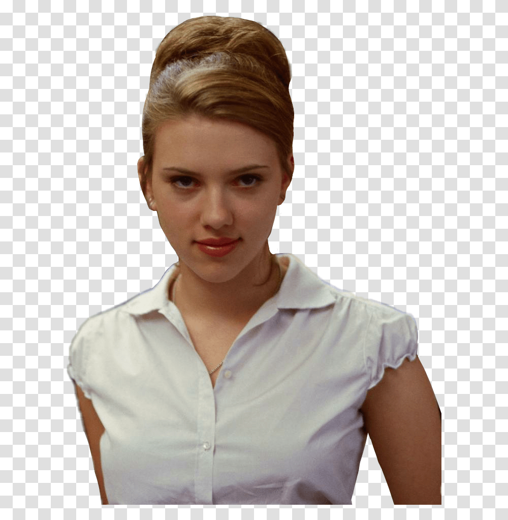Scarlettjohansson Ghostworld 90s 1990s Early2000s Scarlett Johansson, Shirt, Person, Sleeve Transparent Png