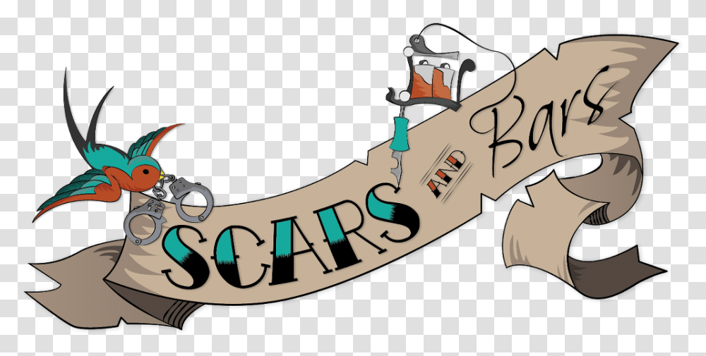 Scars And Bars Happy Birthday Clipart Full Size Clipart Cartoon, Label, Text, Bird, Vehicle Transparent Png