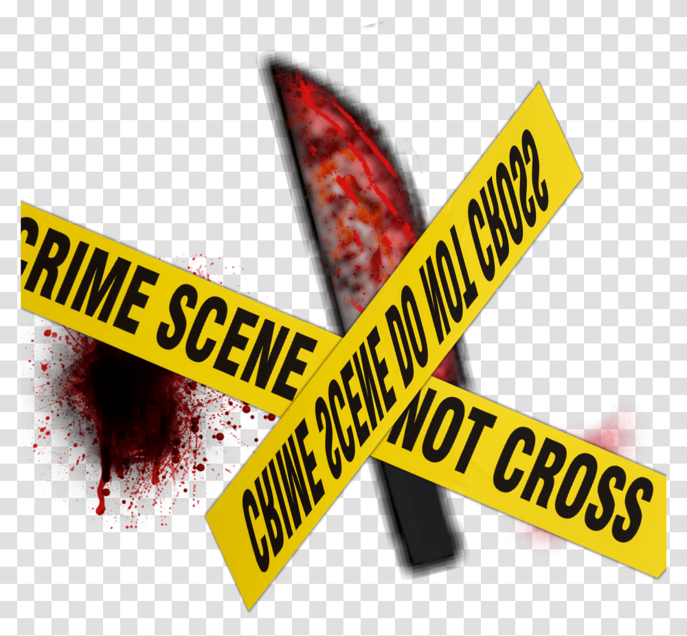 Scary Bloody Knife Crime Killing Graphic Design Transparent Png