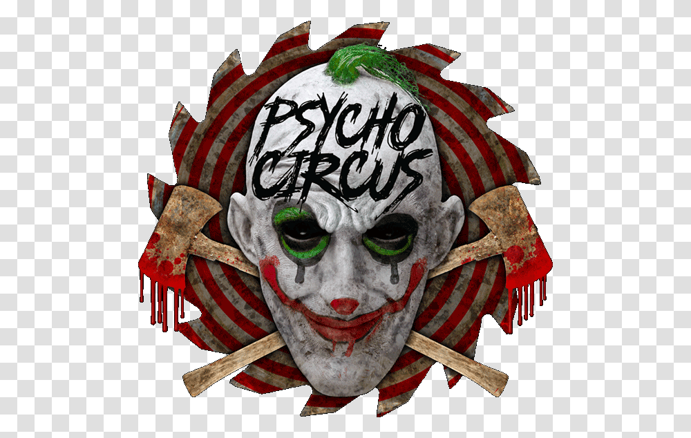 Scary Clown Clipart Sinister Visions, Performer, Costume, Crowd Transparent Png