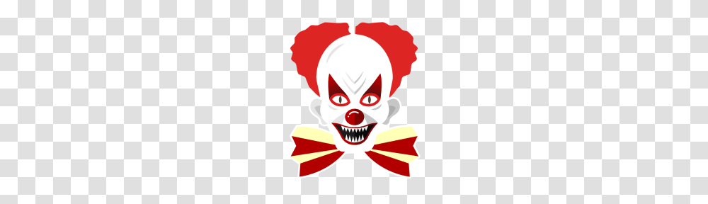 Scary Clown Costume T Shirt Creepy Clown Mask Hall, Performer, Mime Transparent Png