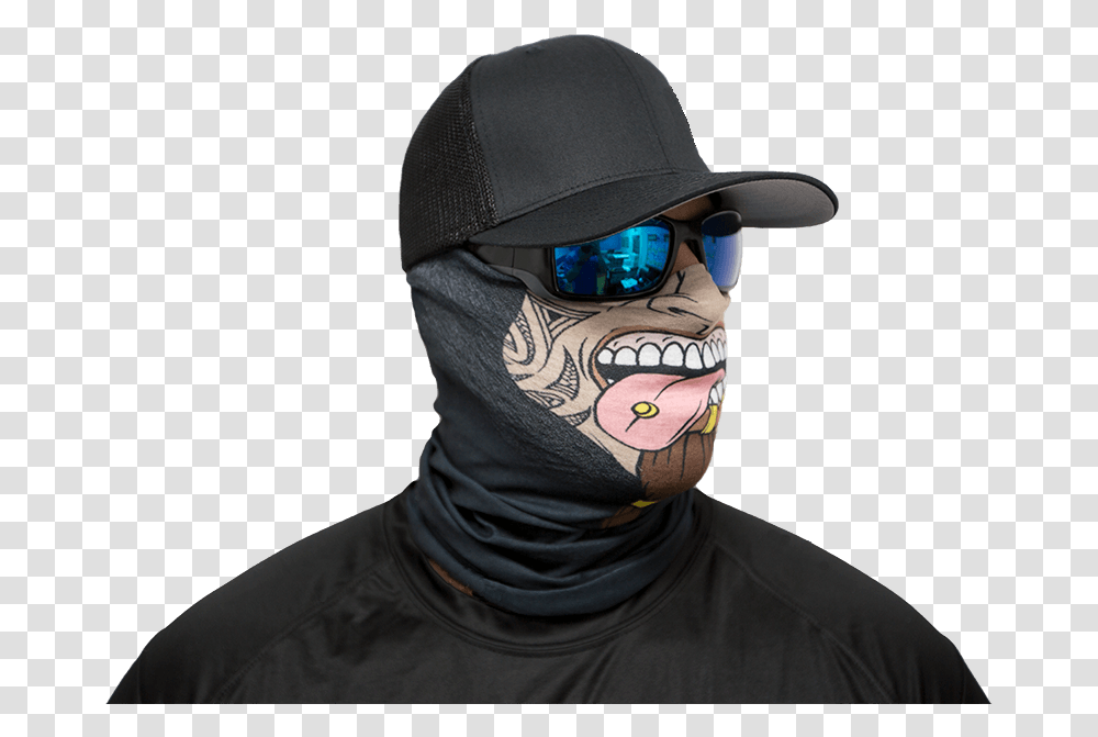 Scary Clown Face Motorcycle Face, Apparel, Person, Human Transparent Png