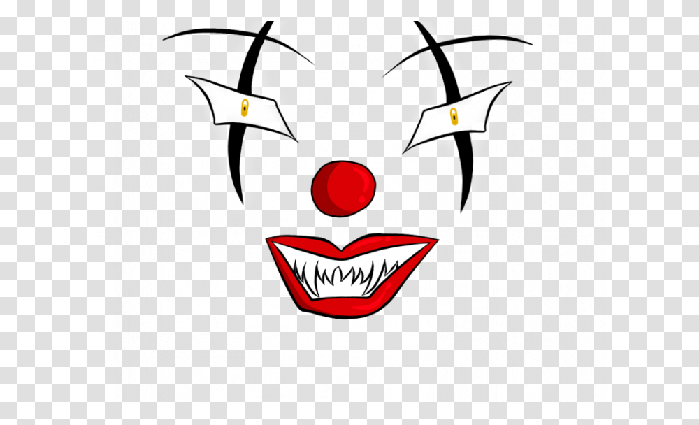 Scary Clown Face, Performer Transparent Png