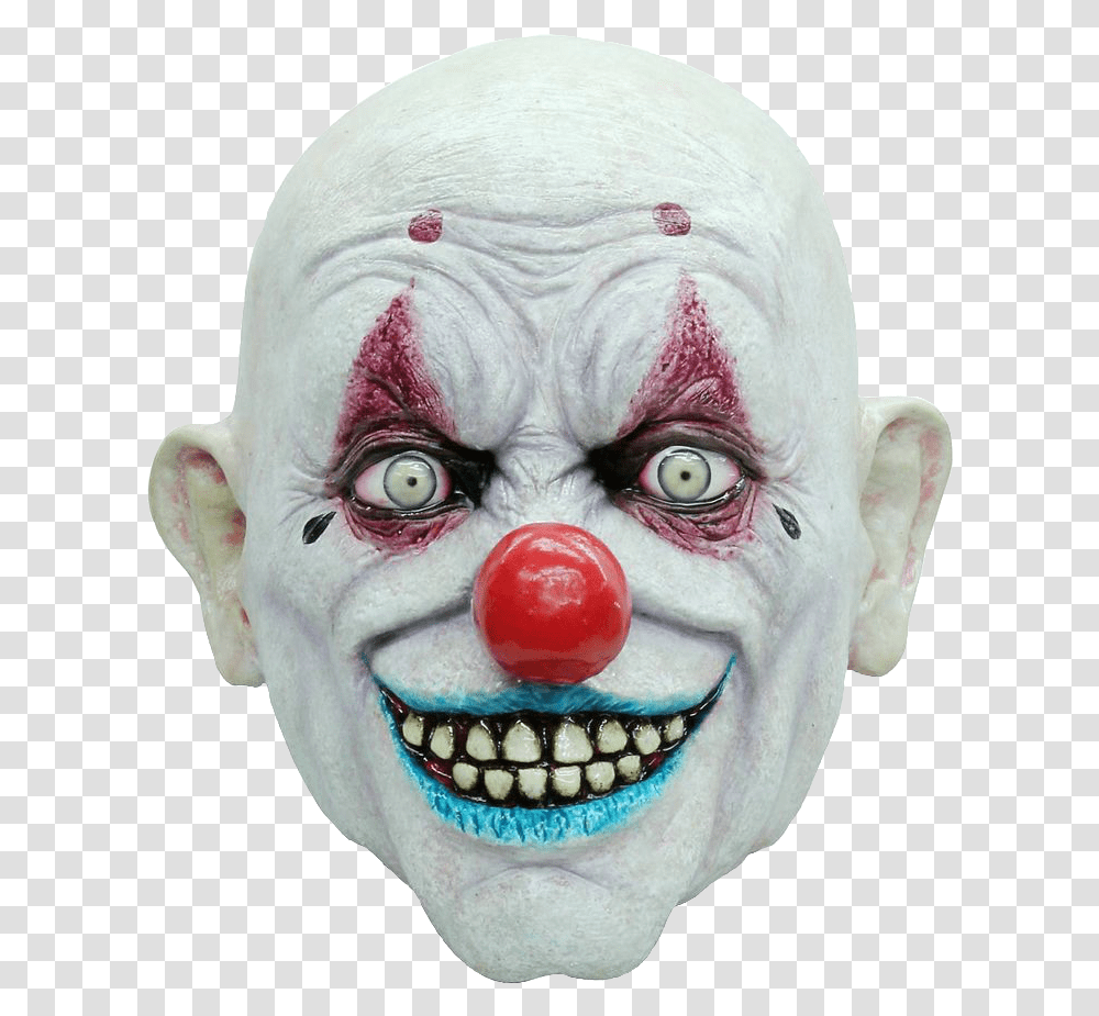 Scary Clown Mask, Performer, Person, Human, Mime Transparent Png
