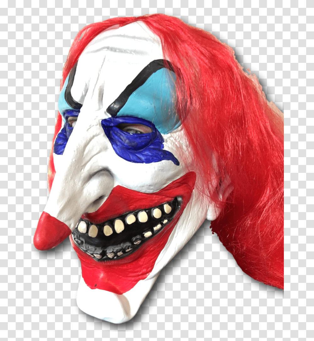 Scary Clown, Performer, Person, Human, Crowd Transparent Png