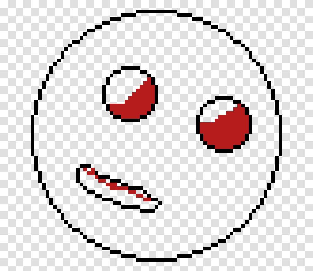 Scary Face Pixel Art Water Balloon, Light, Plot Transparent Png