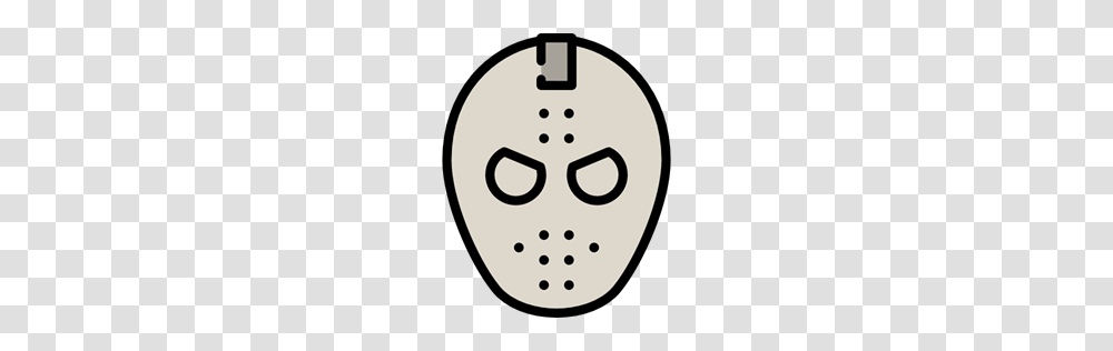 Scary Fear Hockey Mask Halloween Horror Terror Spooky Icon, Snowman, Winter, Outdoors, Nature Transparent Png