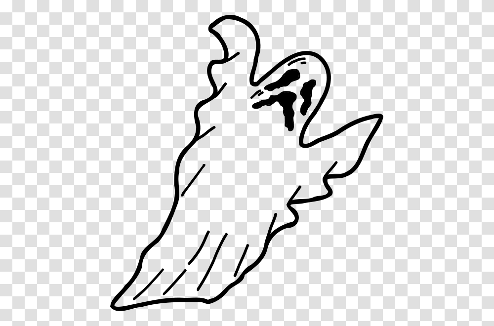 Scary Ghost Clipart, Gray, World Of Warcraft Transparent Png