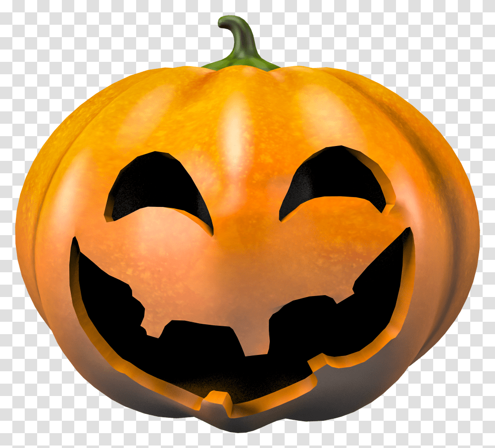 Scary Halloween Pumpkin Face Transparent Png