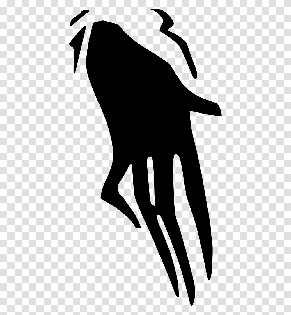 Scary Hand Clip Art Halloween Creepy Hand, Gray, World Of Warcraft Transparent Png