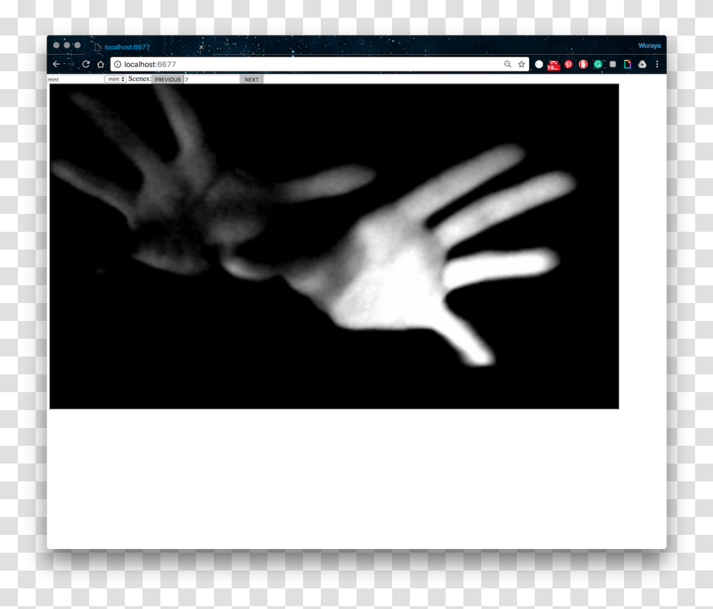 Scary Hand, Monitor, Screen, Electronics, Display Transparent Png