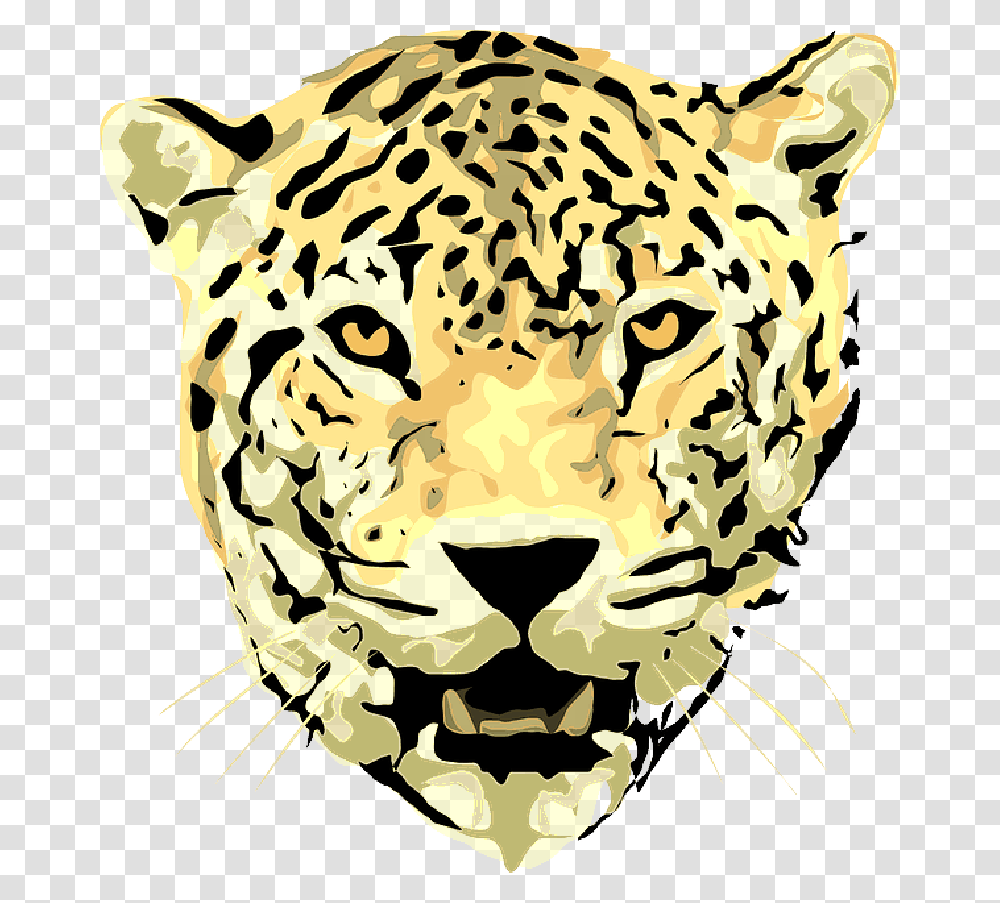 Scary Lion Pictures Jaguar Vector Free, Mammal, Animal, Wildlife, Panther Transparent Png