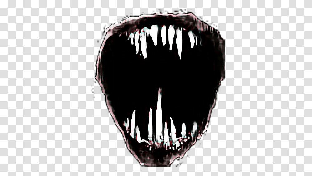 Scary Mouth, Glass, Person, Human, Alcohol Transparent Png