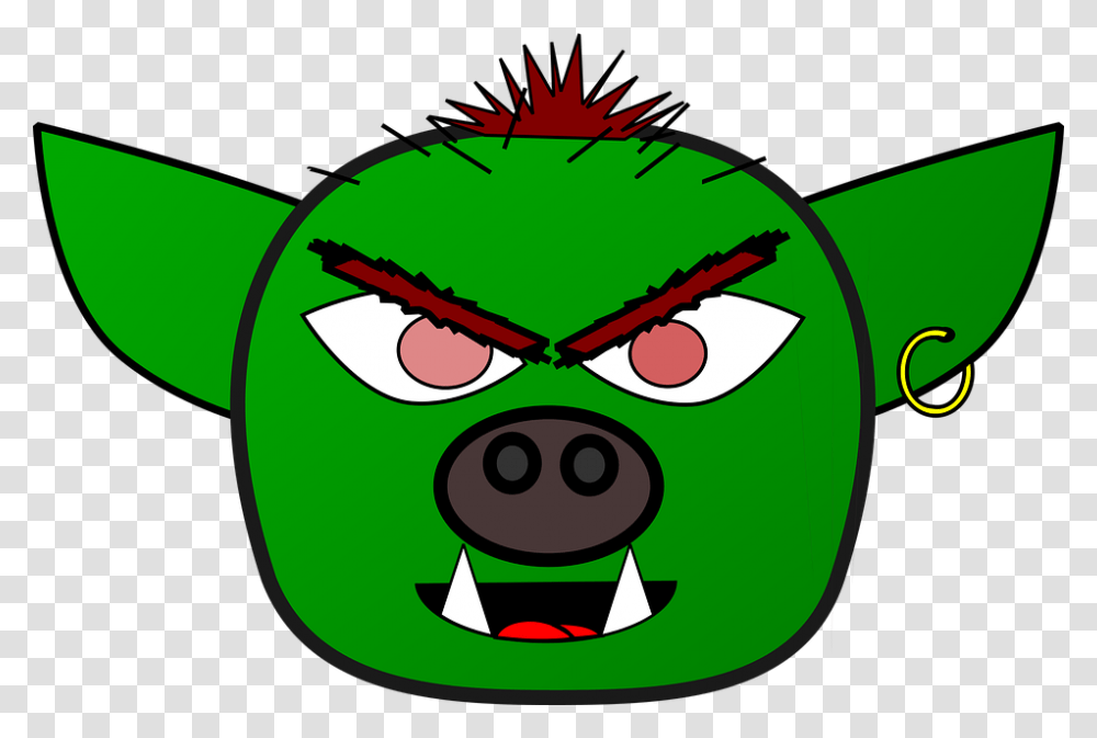 Scary Orc Clipart Clip Art Images, Angry Birds Transparent Png