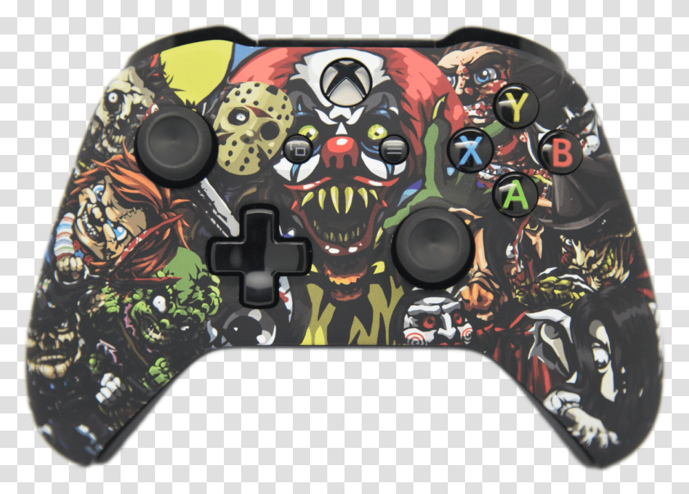 Scary Party Xbox One Controller, Electronics, Joystick, Video Gaming, Remote Control Transparent Png