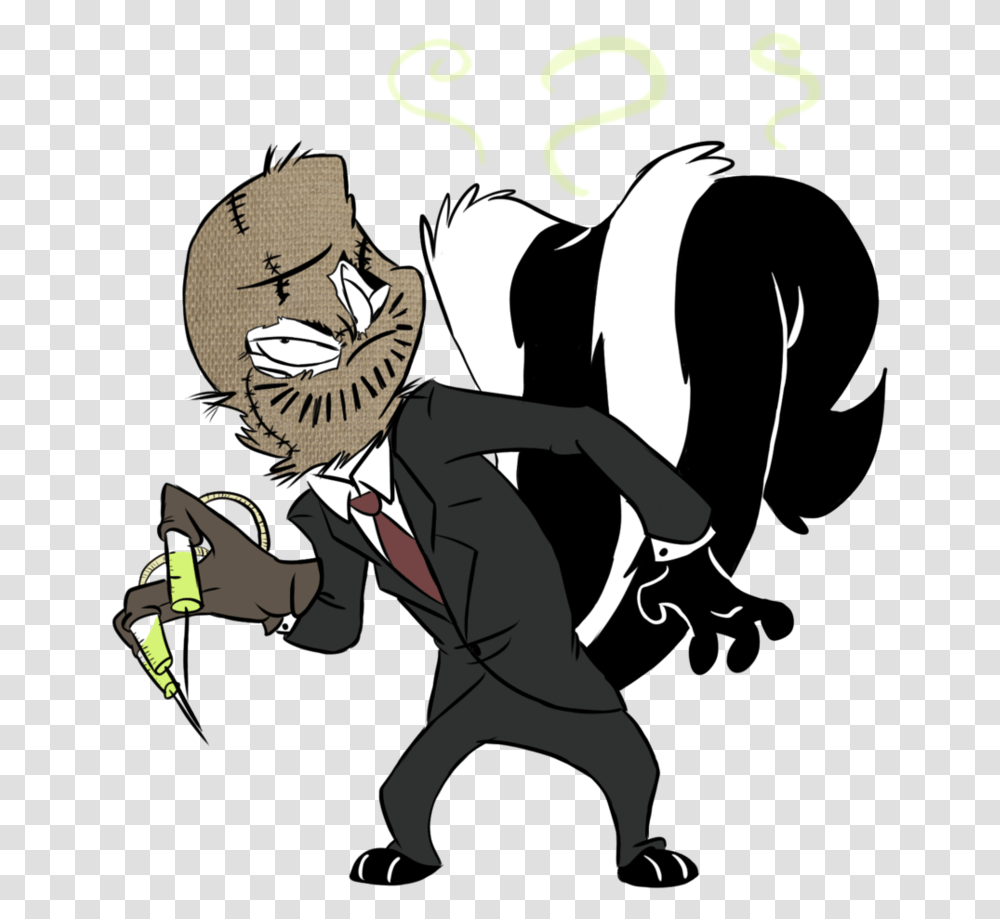 Scary Pepe Le Pew, Person, Book, Comics, Manga Transparent Png