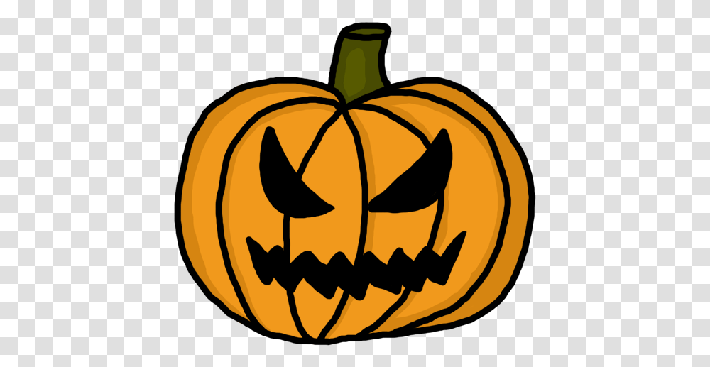 Scary Pumpkin Clip Art Scary Halloween Pumpkin Clipart, Vegetable, Plant, Food, Nature Transparent Png