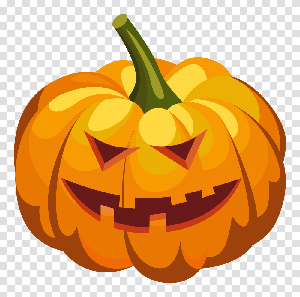Scary Pumpkin Lantern Clipart, Plant, Vegetable, Food, Dynamite Transparent Png