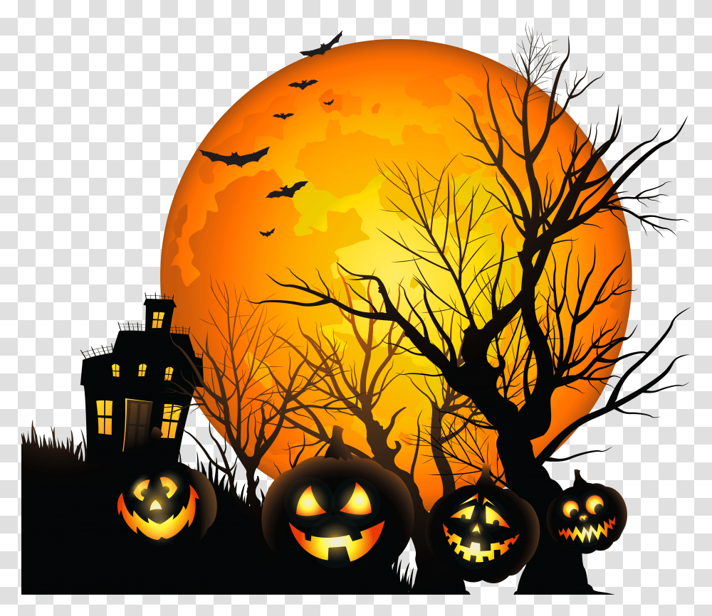 Scary Sun Clip Art Transparent Png