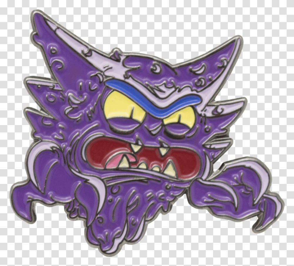 Scary Taunter Mashup Rick And Morty Rick And Morty Pokemon Pin, Purple, Accessories, Accessory Transparent Png
