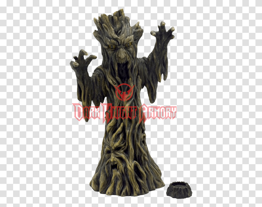 Scary Tree Incense Burner Scent Tree Incense Burner, Statue, Sculpture, Ornament Transparent Png