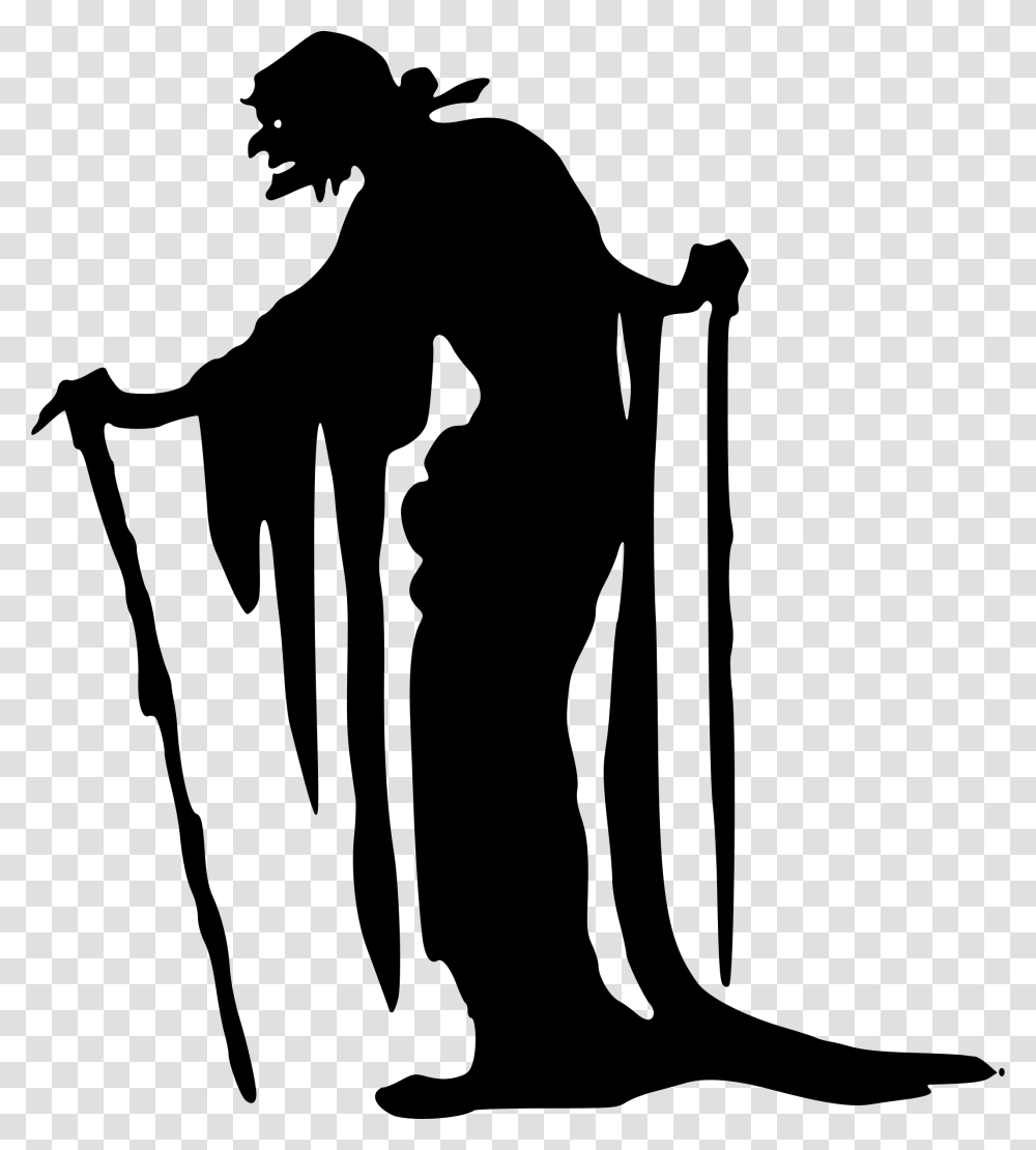 Scary Witch Clip Art, Gray, World Of Warcraft Transparent Png